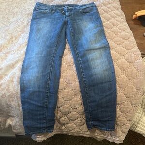 Mavi Women's Straight Leg Blue Jeans